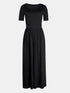 Scoop Neck Short Sleeve Jumpsuit - Odaingerous